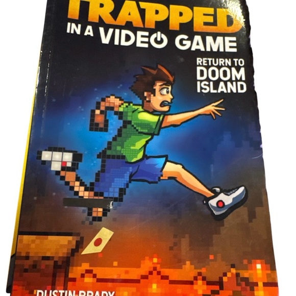 Trapped in a Video Game Series by Dustin Brady – 5 Book Set - Picture 5 of 6